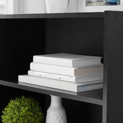 3-Shelf Bookcase with Adjustable Shelves