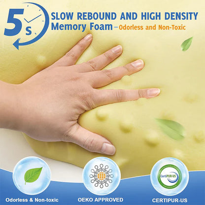 Breathable cervical pillow size guide adults seniors