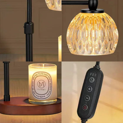 Candle Warmer Lamp with Built In Timer and Dimmer Switch