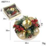 candle holders xmas