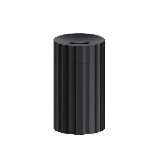 Candlelight flame humidifier aroma diffuser black product shot