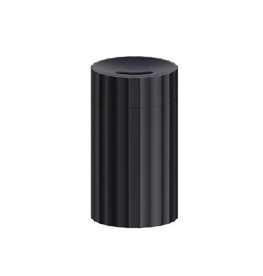 Candlelight flame humidifier aroma diffuser black product shot