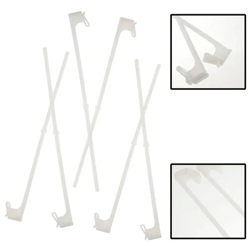 Car flag clip and pole mount design for window attachment