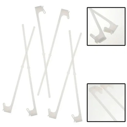 Car flag clip and pole mount design for window attachment