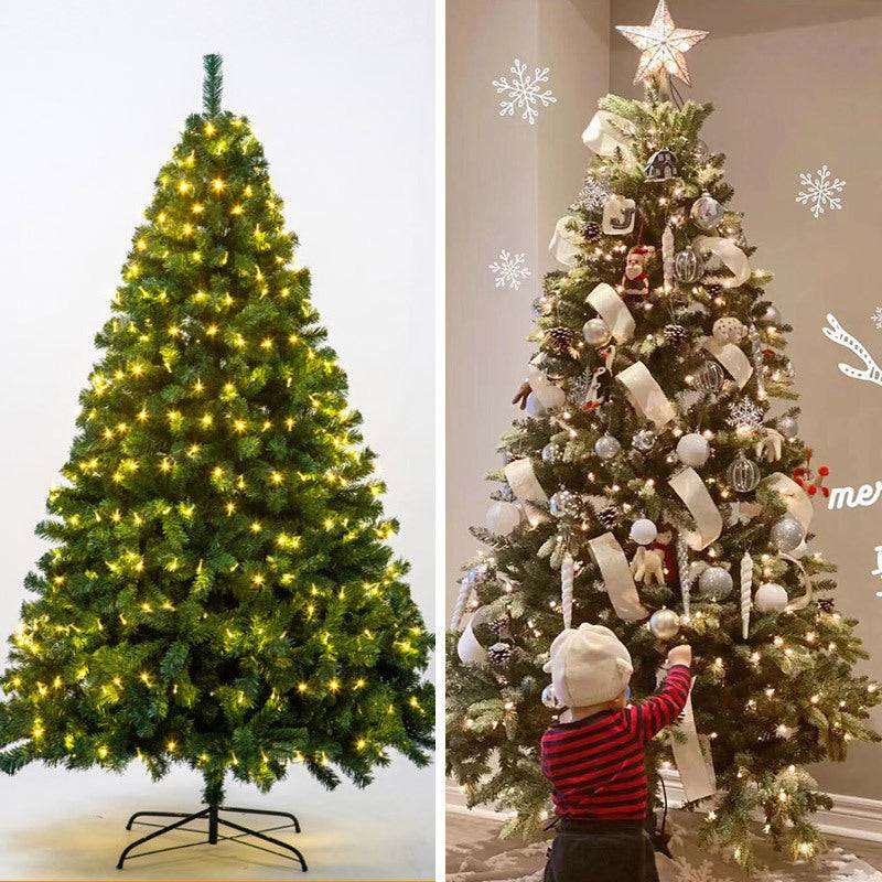 Christmas tree metal stand and base detail