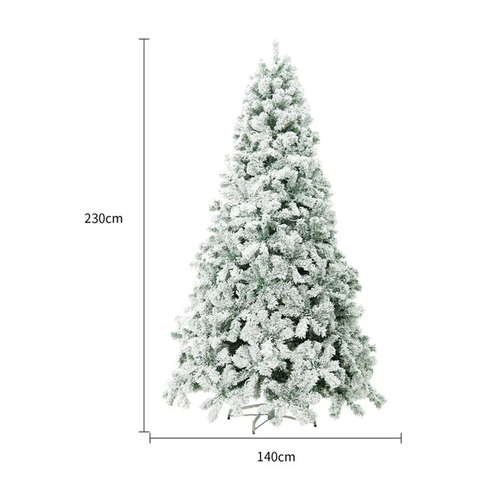 christmas snow tree