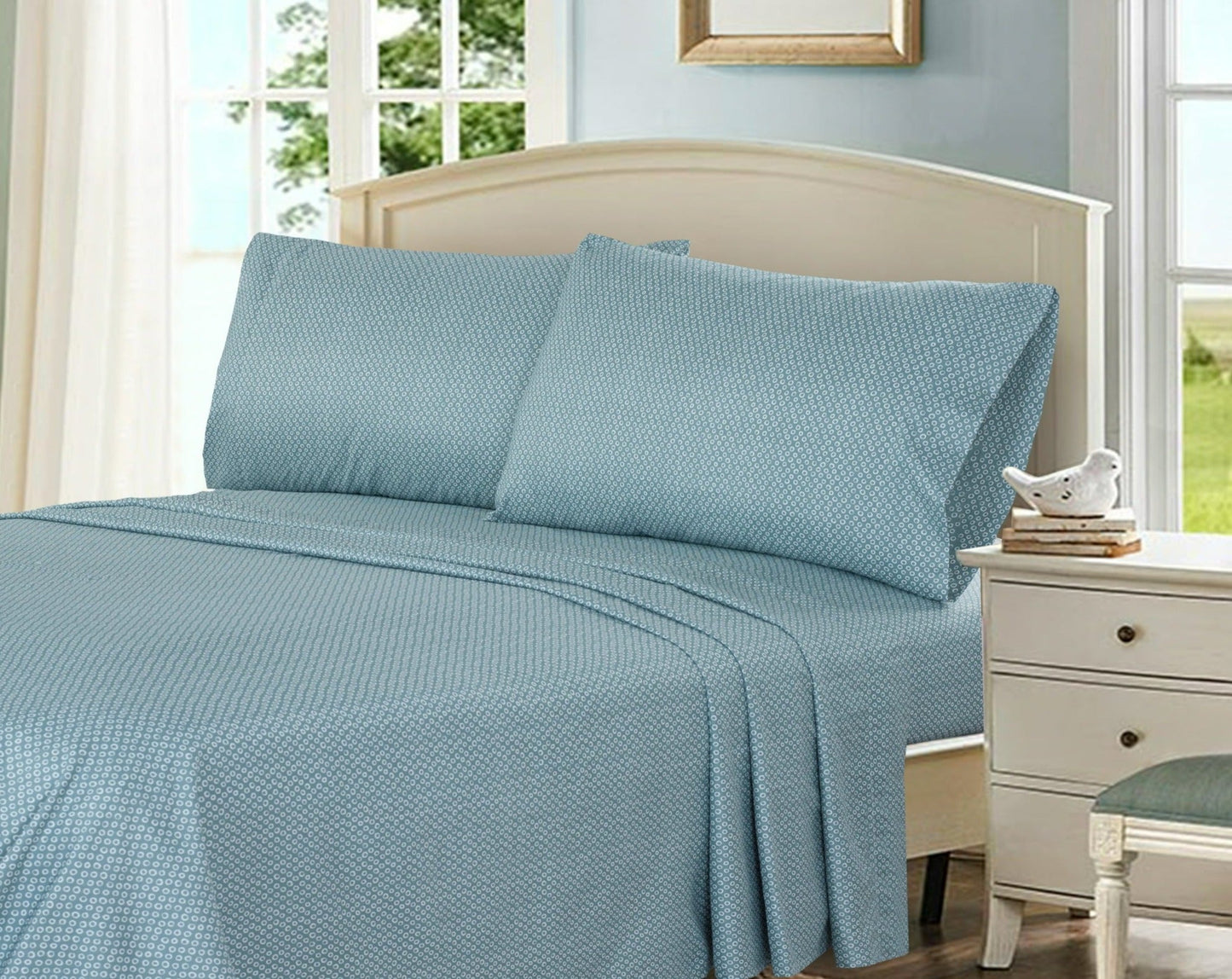 Ultra Soft High Quality Microfiber Bed Sheet Set, 3 Piece