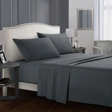 Deep pocket bed sheet set beige soft cooling bedroom lifestyle