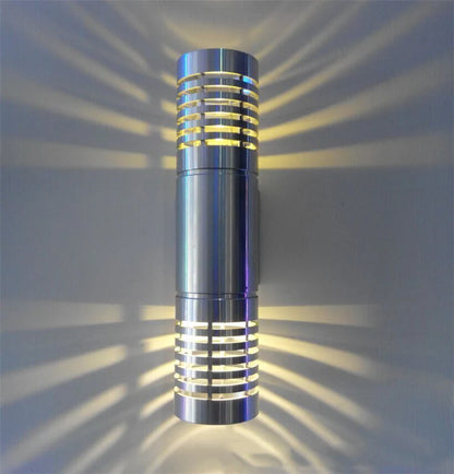 Double head LED wall lamp colored light aisle decoration
