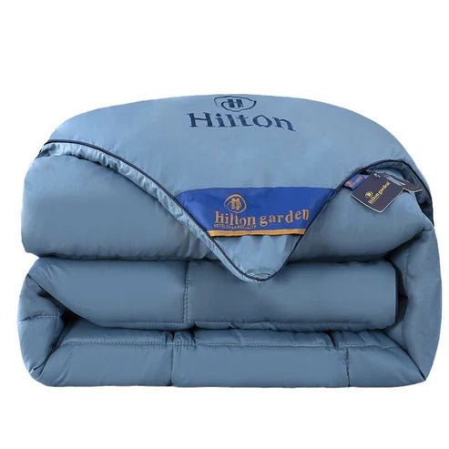 Down alternative comforter pink color option fluffy fill
