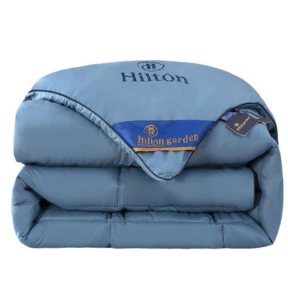 Down alternative comforter pink color option fluffy fill
