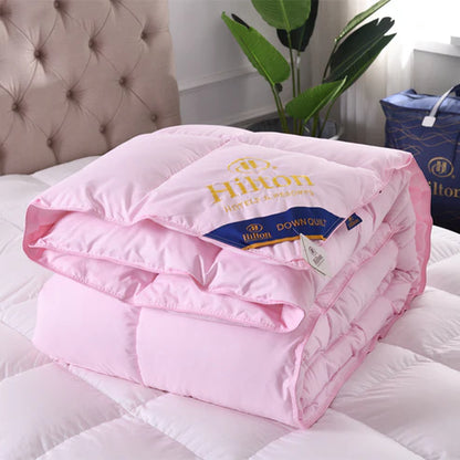 Down alternative comforter gray bedroom lifestyle queen size
