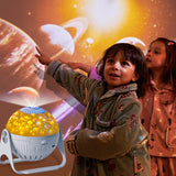 Galaxy Star Projector Night Light – Starry Sky Bedroom Projector with Music