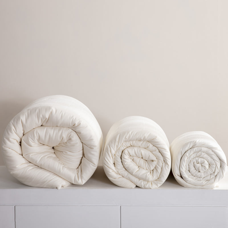 All Season Comforter – Cotton Outer & Soy Fiber Fill | Lightweight Warm | 3 Sizes