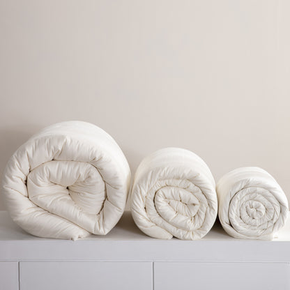 All Season Comforter – Cotton Outer & Soy Fiber Fill | Lightweight Warm | 3 Sizes