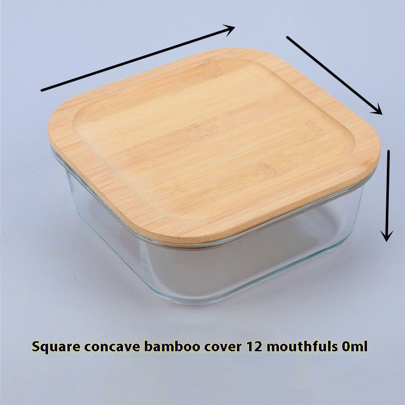 Microwave Bento Box Heating Transparent