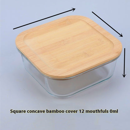 Microwave Bento Box Heating Transparent