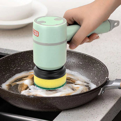 Electric cleaning brush scrubber cleaning bathroom tile