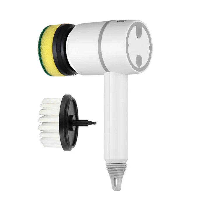 Electric cleaning brush scrubber black replacement heads