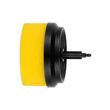 Electric cleaning brush scrubber yellow round brush head