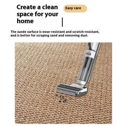 Entrance door mat size reference showing 50x80cm rectangle floor mat dimensions