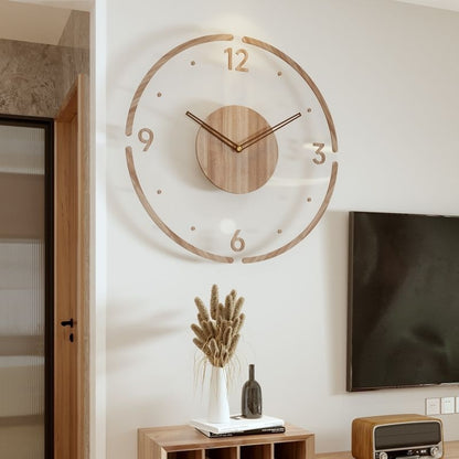 Hanging Noiseless Wall Clock Non Ticking Silent Clock