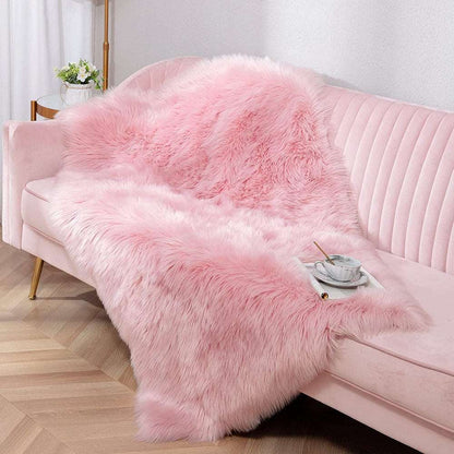 Luxury Fluffy Area Rugs Kids Areary Rug for Bedroom Shaggy Nursery Rugs Kids Area Carpet for Living Room Bedroom Kids Room,2'X3',Pink