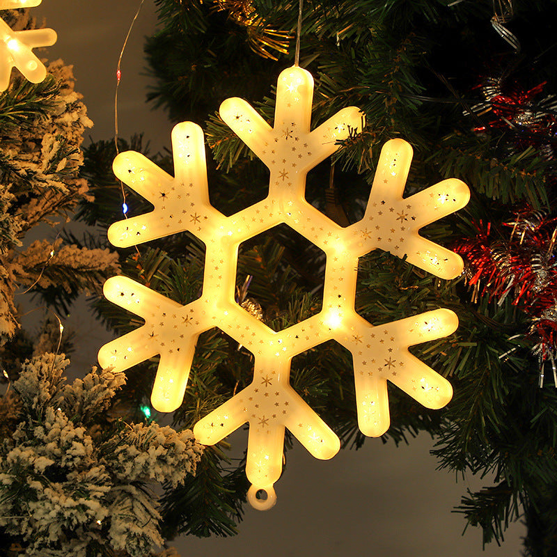 Christmas Decoration LED Snowflake Modeling Light