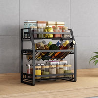 Simple And Portable Kitchen Seasoning Shelf