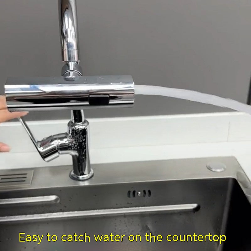 Kitchen faucet bubbler nozzle size comparison in hand