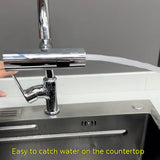 Kitchen faucet bubbler nozzle size comparison in hand