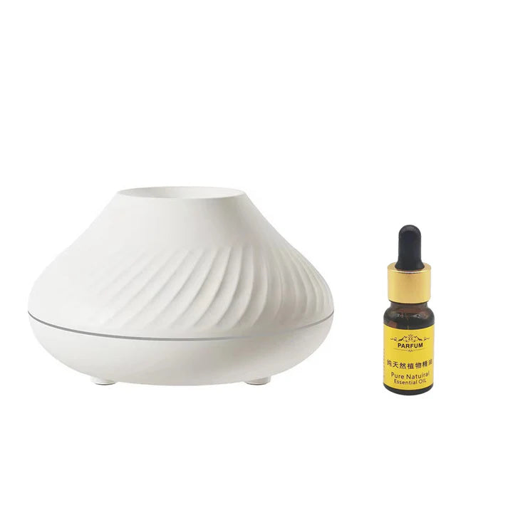Flame diffuser package contents display
