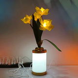 Flower vase USB LED lamp multiple color options product shot