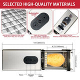 Electric potato slicer being used for commercial food prep