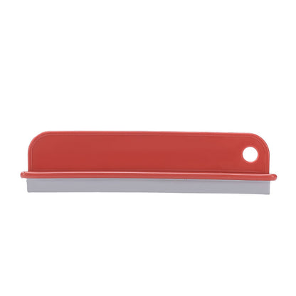 Glass wiper scraper in red color