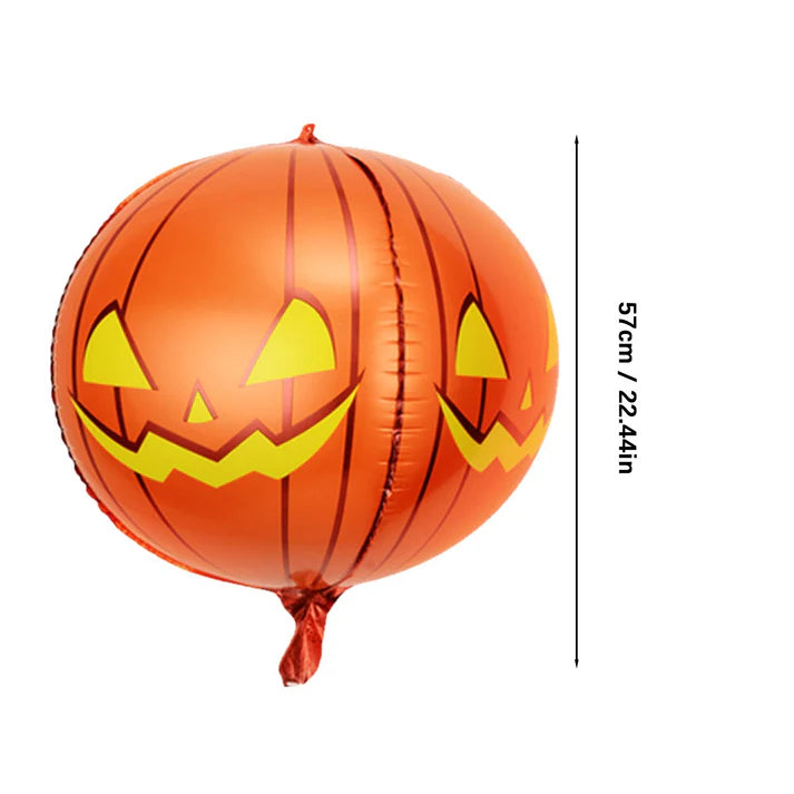 Red eyeball inflatable balloon Halloween decoration pack of 6 spooky balloons