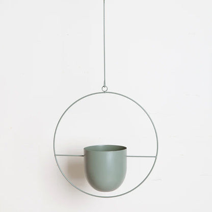 hanging iron pot