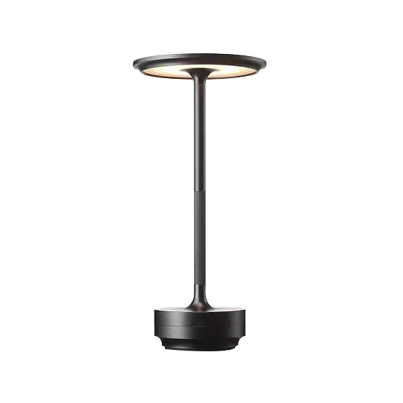 I shape cordless table lamp in black metallic finish