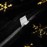 Imitation rabbit fur polyester Christmas tree skirt fabric close up