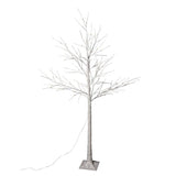 Bare branch detail of LED birch tree light design
