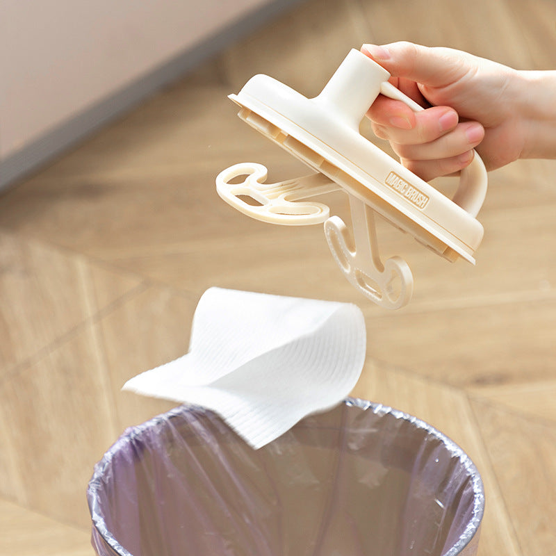 Magic brush set with 50 disposable wipes format option
