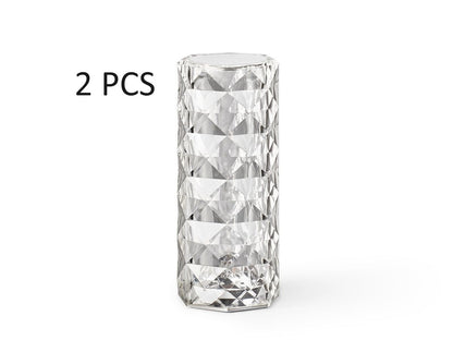 Nordic Crystal USB Table Lamps - Diamond Night Light