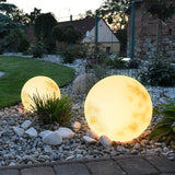 Moon light outdoor waterproof courtyard 20cm RGB remote control specification display
