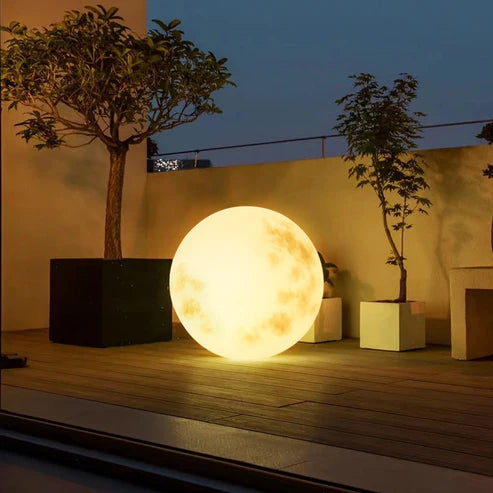 Moon light outdoor waterproof courtyard warm glow garden night display