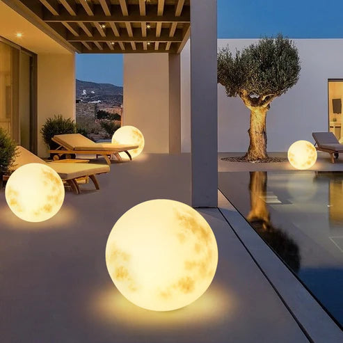 Moon light outdoor waterproof courtyard villa pathway night display