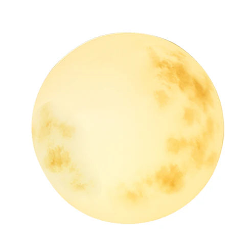 Moon light outdoor waterproof courtyard warm glow close up detail