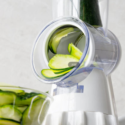 Vegetable slicer chopper cutting cucumber slices