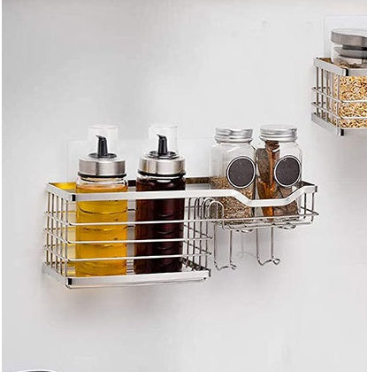 No drill shower caddy set surfaces not applicable warning display