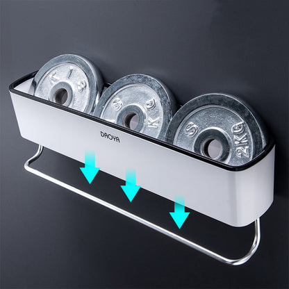 Nordic bathroom shelf installation parts and pieces