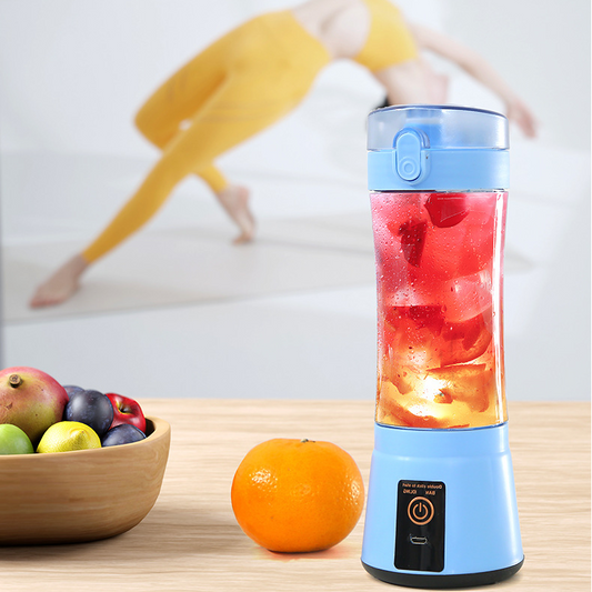 Portable blender cup charging with USB cable